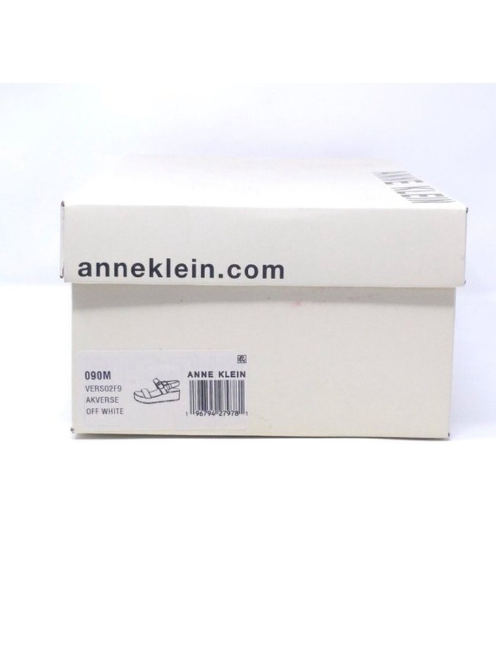 Anne Klein Akverse Off White Sandals Women’s 9M - Picture 10 of 10